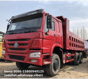 China Diesel-Howo 375 benutzter der Kipplaster-25-30 Dump-Kasten Tonnen-Kapazitäts-16-20 CBM fournisseur