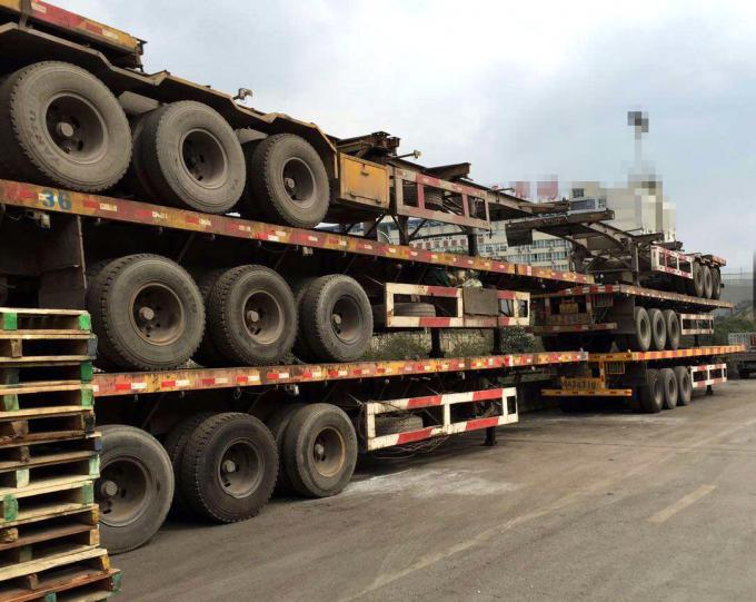 45 - 100 Tonnen benutzte LKW-Anhänger-13000 * 2500 * 2700 Millimeter SGS genehmigt