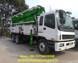 China Euro 3 benutzte Betonpumpe-LKW, mobiler Pumpen-LKW-einfachen Betrieb fournisseur