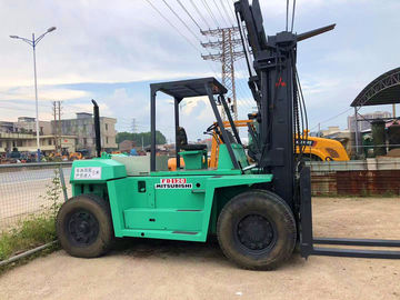 Mitsubishi 12 Tonne verwendete industrieller Gabelstapler-grüne Farbe mit japanischer Maschine fournisseur