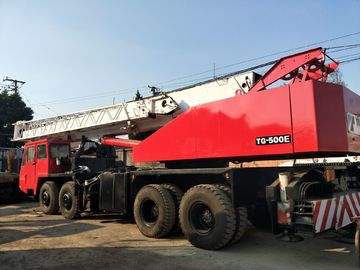 Tadano verwendete Tonne des mobilen Kran-50 Tg500e/benutzten LKW angebrachten Kran Japan machte fournisseur
